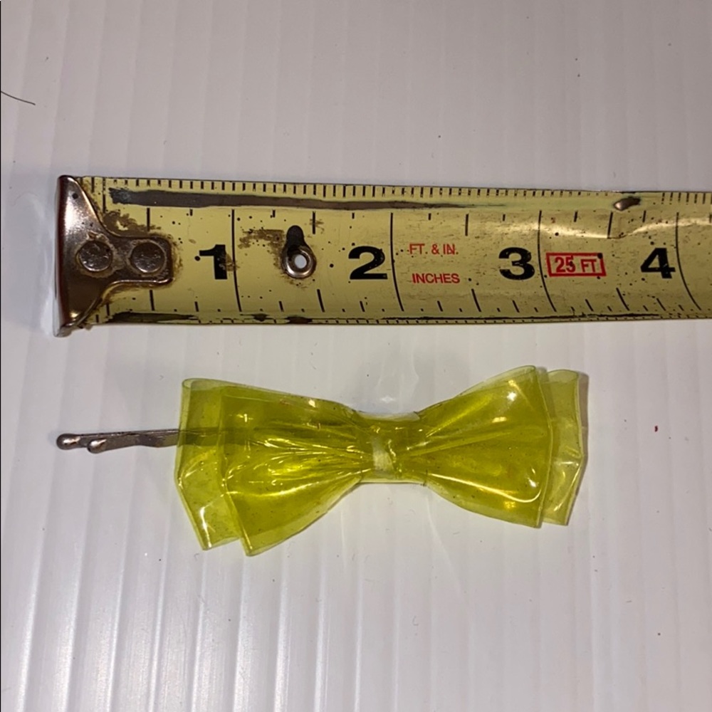 Neon yellow plastic though